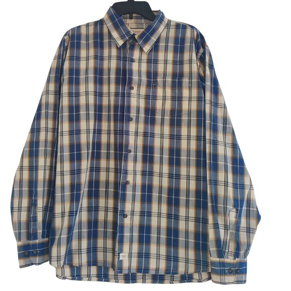 🔥 Wrangler Jeans Co. Plaid Cotton Shirt – Size XL – EUC - Picture 2 of 5